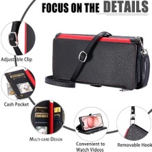 Mellow Boutique Samsung Galaxy A3 2016 Rfıd Engelleme Için Crossbody Durumda Uzun Kordon Yuvası (Yurt Dışından)