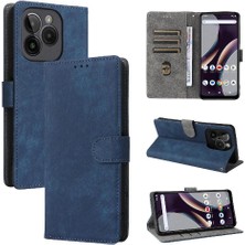 Mellow Boutique Blu G54 Manyetik Kapatma Kart Yuvaları Için Kılıf Kapak Pu Deri Flip Folio (Yurt Dışından)
