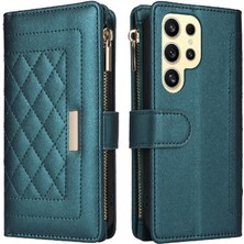 Mellow Boutique Samsung Galaxy S24 Ultra Cüzdan Kayış Darbeye Kart Yuvaları Için Flip Case (Yurt Dışından)
