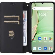 Mellow Boutique Umidigi Bison Not 90 Manyetik Kapatma Için Flip Case 3D Desen Kart Yuvaları (Yurt Dışından)