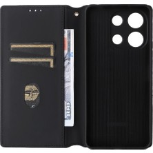 Mellow Boutique Umidigi Bison Not 90 Manyetik Kapatma Için Flip Case 3D Desen Kart Yuvaları (Yurt Dışından)