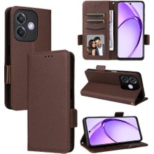 Mellow Boutique Oppo A3 4g Için Flip Case/5g Manyetik Pu Deri Yan Toka Kart Yuvaları (Yurt Dışından)