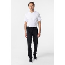 Siyah Regular Denim Pantolon