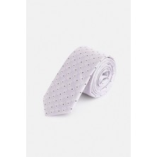 Gri Baskılı Kravat