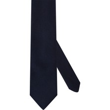 Süvari Lacivert Düz Kravat Şık Tasarım ve Kaliteli Malzeme ile Erkekler İçin