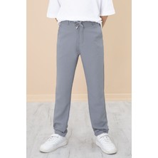 Duble Paça Erkek Çocuk Jogger Kumaş Pantolon 7-11YAŞ