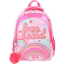 Muggle Rainbow Ilkokul Çantası Pembe