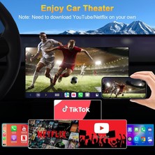 Kablosuz Carplay & Android Auto Aı Box 3in1 Video Oynatmalı 2GB+32GB Youtube,netflix,google Play,bein Connect