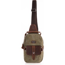 ÇÇS 51396 Kanvas Omuz Askılı Çapraz Çanta