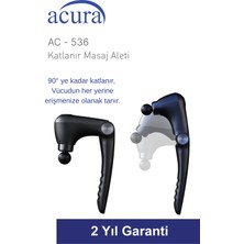 Acura AC-536 Isıtmalı & Soğutmalı Profesyonel Katlanır Masaj Aleti