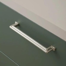 System Mobilya Kulbu Saten Renk 96MM Kulp 1 Adet (SY4714 0096 Nb)