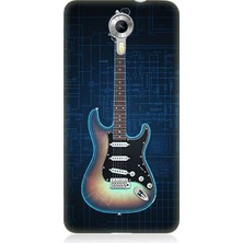 General Mobile Discovery 4g Uyumlu Devre Temasında Elektrikli Gitar  Desenli Silikon Kılıf