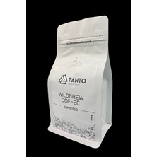 Tanto Bushcraft Espresso Çekirdek Kahve 250g – Düşük Asiditeli Arabica, Çikolata ve Karamel Aromalı