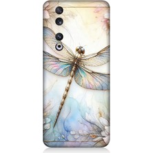 Huawei Honor 90 Uyumlu Narince Konmuş Yusufçuk  Desenli Silikon Kılıf