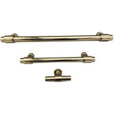 System Mobilya Kulbu Altın Renk 192MM Kulp 1 Adet (SY4686 0192 Gl-Gl)