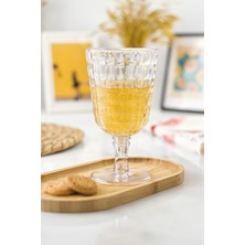 Allegra  Şeffaf Kadeh Bardak - 450 ml Tekli Akrilik Malzeme - Cam Değildir Kırılmaya Dayanıklı