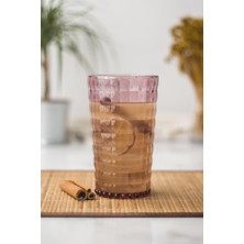 Allegra Mürdüm 6’lı Bardak Seti 750 ml Akrilik Malzeme - Cam Değildir Kırılmaya Dayanıklı