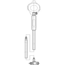 160-250/250-400 Silindir Komparatörü Uzatma 1000MM