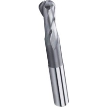 3mm 2 Ağız Uzun Küre Parmak Freze Hss