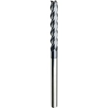 20X75X20X200MM Çok Uzun Karbür Küre 2 Ağız Freze