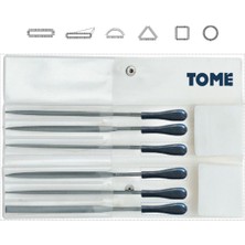 200MM Saatçi Eğe Takımı Saplı 6 Parça