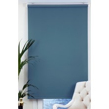 Steel Blue (Gri Mavi)  MA Serisi (MA818 )Metal Kasa Yarı Saydam Mat Stor Perde