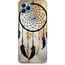 General Mobile Gm 21 Uyumlu Tüylü Düşlerin Tuzağı  Desenli Silikon Kılıf