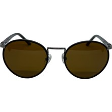 Brooks CBS2032 C2 Mineral Cam Yuvarlak Kahverengi Unisex Güneş Gözlüğü