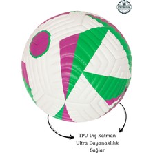 Futbol Topu 2026 5 Astarlı Pompalı Set Dayanıklı Sert Zemin Halı Saha Ekstra Dayanıklı Futbol Topu No:5 FT001