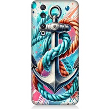 Huawei Honor 90 Uyumlu Çapanın Renkli Simgesi  Desenli Silikon Kılıf