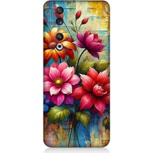Huawei Honor 90 Uyumlu Renkli Bahar Çiçek Patlaması  Desenli Silikon Kılıf