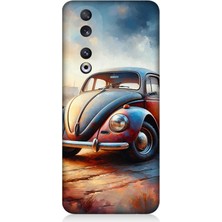 Huawei Honor 90 Uyumlu Tozlu Yolda Vosvos Ruhlu  Desenli Silikon Kılıf