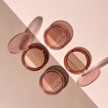 Black Rouge Soğuk Alt Tonlu Mat 3'lü Toz Kontür Paleti & Highlighter Sabitleyici Pudra U02 Vintage Mood