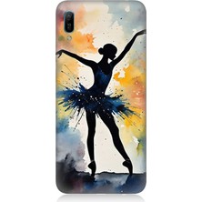Huawei Y6 2019 Uyumlu Dansın Büyülü Gölgesi  Desenli Silikon Kılıf