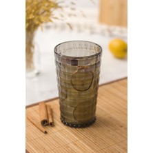 Allegra Füme Bardak - 750 ml Tekli Akrilik Malzeme - Cam Değildir Kırılmaya Dayanıklı