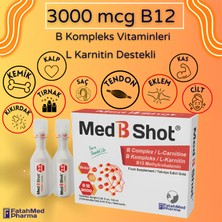 Med B Shot B12 Kompleks Karnitin 2'li Avantaj Paket