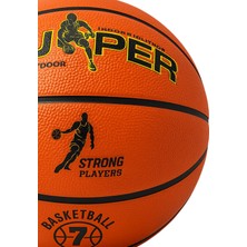 Orijinal Basketbol Topu 7 Numara Turuncu Pompa Hediyeli No:7