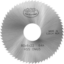 250X2.5X32MM Z=200 Gsp Daire Testere Hss