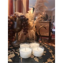 Yüzen Mum Kokulu Kapsül Mum 4'LÜ184 Gram