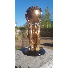 Scarface The World Is Yours Heykel – Altın Renk, Dekoratif Masaüstü Obje