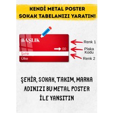 Kendi Metal Sokak Tabelanızı Yaratın! - Kendin Tasarla