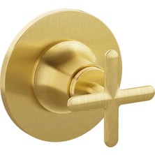 Vitra Origin CLASSIC A4289725 Ankastre 3 Yollu Yönlendirici, Fırçalı Altın