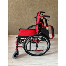 Bemor 4617 Özellikli Tekerlekli Sandalye Kırmızı