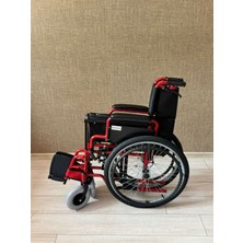 Bemor 4617 Özellikli Tekerlekli Sandalye Kırmızı