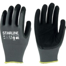 Starline E-93 Köpük Nitril Kaplamalı Iş Eldiveni Uzun Ömürlü ve Esnek Koruma