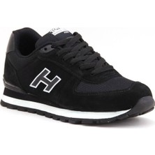 19250 Hammer Jack Erkek Spor Ayakkabı-Siyah Suet