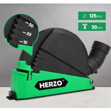 Batıopv Ø 125 mm Kesme Için Toz Toplama Emme Aparatı (Yeşil)
