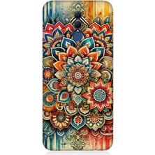 Huawei Mate 20 Lite Uyumlu Mistik Mandala Deseni Ruhu  Desenli Silikon Kılıf