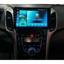 Hyundai I30 Uyumlu 4 GB Ram 64 GB Dahili Hafıza 9 Inç Multimedya Kablosuz Carplay Geri Görüş Kameralı