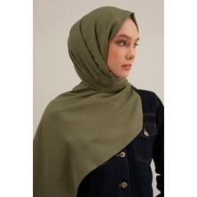 Haki Link Desen  Bambu Cotton Şal  49